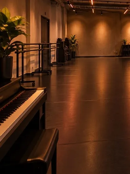 The piano, on request